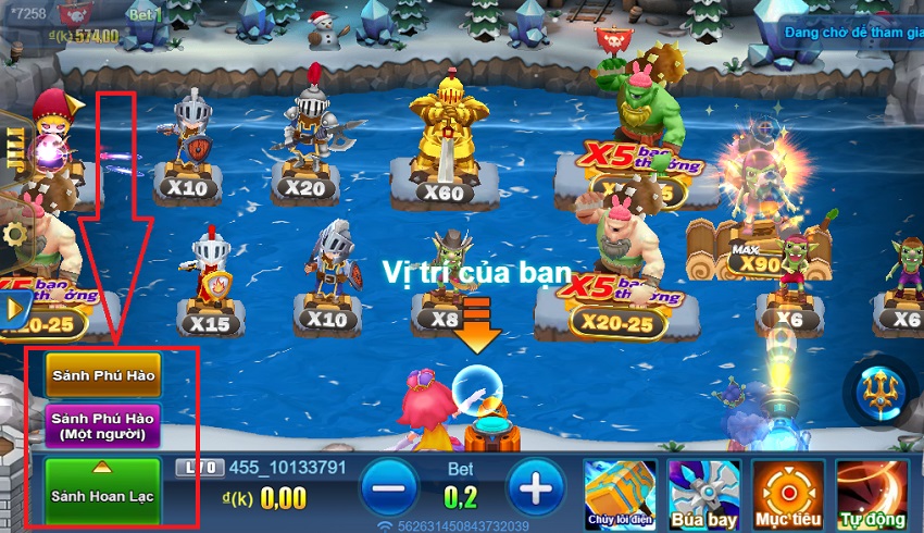 Cách tham gia bắn cá huyền thoại Vn88 Cach choi game ban ca huyen thoai Vn88
