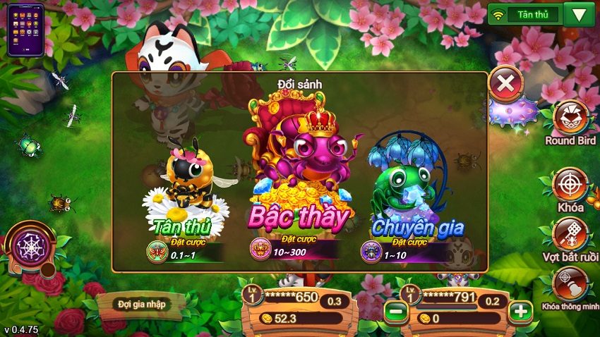 Quy định trò chơi săn côn trùng Vn88 Luat choi game san con trung Vn88