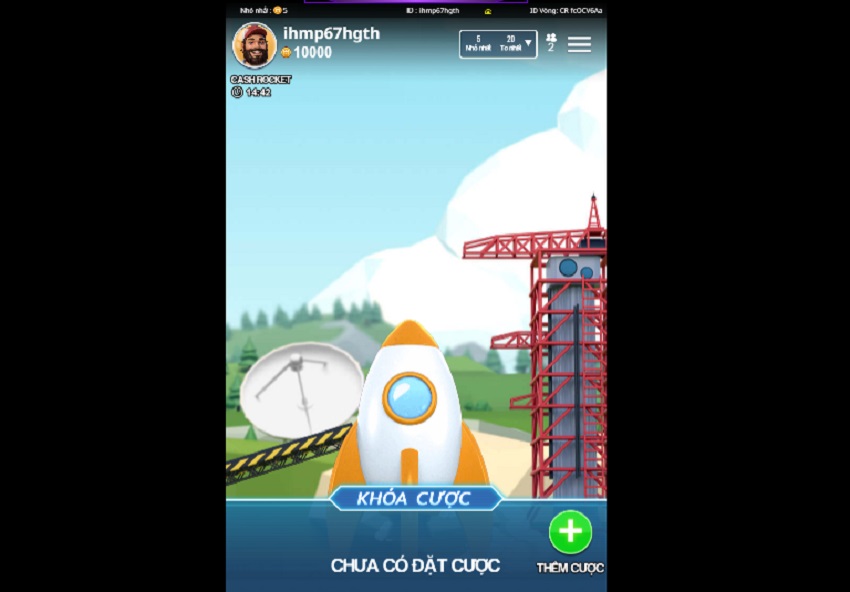 Luat choi game Cash Rocket Vn88