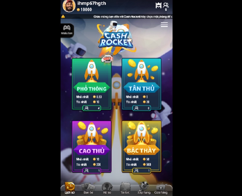 Tim hieu game Cash Rocket tai Vn88