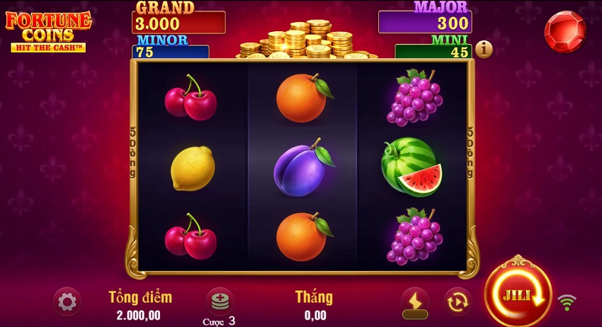 Tinh nang game Fortune Coins Vn88