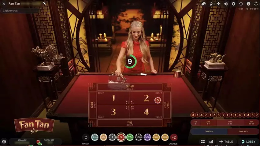 Meo choi game Fan Tan VN88